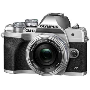 Olympus Kompaktkamera »E-M10 Mark IV Kit 14-42 Silber«, 20,3 MP, WLAN (WiFi) silberfarben Größe