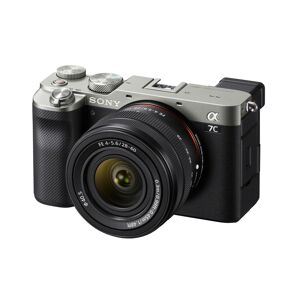 Sony Systemkamera »Alpha 7C Kit silberfarben, 44616 MP FF« schwarz Größe