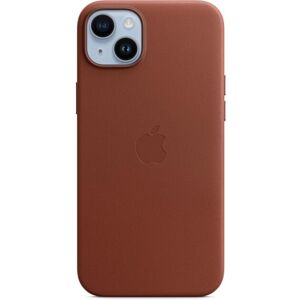 Apple Handyhülle »14+ Leather Case Brown«, iPhone 14 Plus, 17 cm (6,7 Zoll) braun Größe