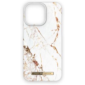 iDeal of Sweden            iDeal of Sweden Smartphone-Hülle »Carrara Goldfarben iPhone iPhone 15 Pro Max« Goldfarben, weiss Größe