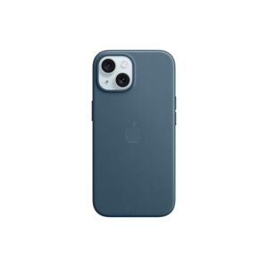 Handyhülle »iPhone 15 Feingewebe Case mit MagSafe«, Apple iPhone 15 pazifikblau Größe