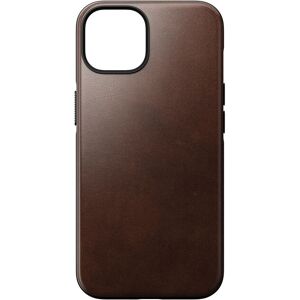 Nomad Backcover »Cover Modern Leather«, iPhone 14 Pro Braun Größe