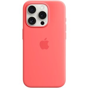 Handyhülle »Apple iPhone 15 Pro Silikon Case mit MagSafe«, Apple iPhone... guave pink Größe