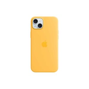 Handyhülle »Silicone Case mit MagSafe iPhone 15 Plus«, Apple iPhone 15... gelb Größe