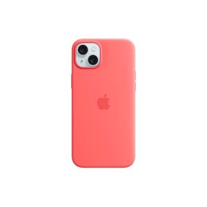 Handyhülle »Apple iPhone 15 Plus Silikon Case mit MagSafe«, Apple... guave pink Größe