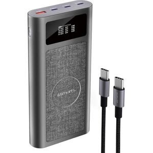 4smarts Powerbank »Enterprise Ultra 26800mAh Schwarz«, 26800 mAh Grau Größe