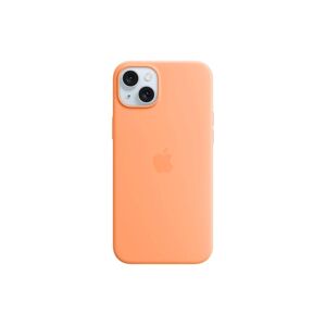 Handyhülle »Apple iPhone 15 Plus Silikon Case mit MagSafe«, Apple... Sorbet orange Größe