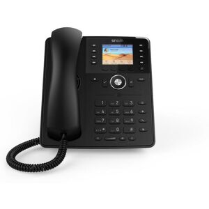 Snom Festnetztelefon »D735 Schwarz« Schwarz Größe