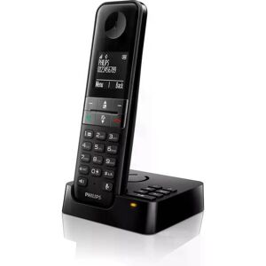 Festnetztelefon »Philips D4751B Schwarz« Schwarz Größe