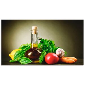 Artland Küchenrückwand »Gesundes Gemüse und Gewürze«, (1 tlg.) grün Größe