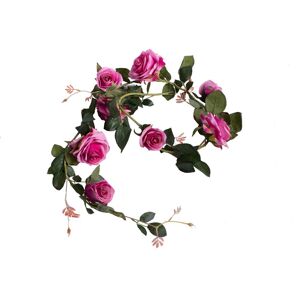 Botanic-Haus Kunstblume »Rosengirlande Dijon« rosa Größe