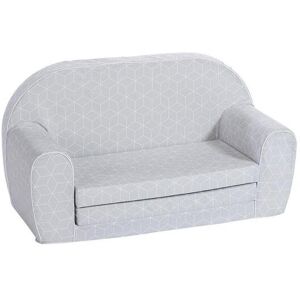 Knorrtoys® Sofa »Kindersofa Grau mit Geo Würfel«, (1 St.) grau Größe