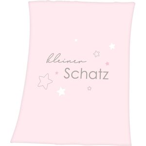 Baby Best Babydecke »Kleiner Schatz« rosé Größe