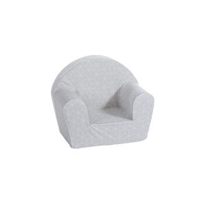 Knorrtoys® Sessel »Kindersessel Grau mit Geo Würfel«, (1 St.) grau Größe