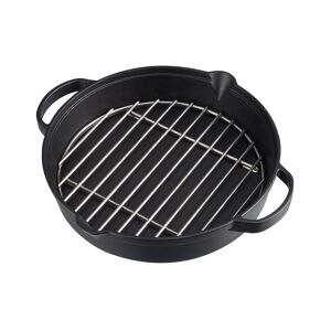 Campingaz Grillpfanne »Culinary Modular mit Grillrost«, Edelstahl schwarz Größe