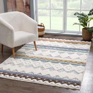 Carpet City Hochflor-Teppich »Focus 3013«, rechteckig mehrfarbig Größe B/L: 160 cm x 230 cm