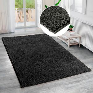 Bruno Banani Hochflor-Teppich »Shaggy Soft«, rechteckig dunkelgrau Größe B/L: 240 cm x 320 cm