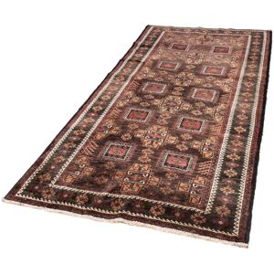 morgenland Hochflor-Läufer »Belutsch Durchgemustert Cioccolato chiaro 223 x... Hellchoco Größe B/L: 111 cm x 223 cm