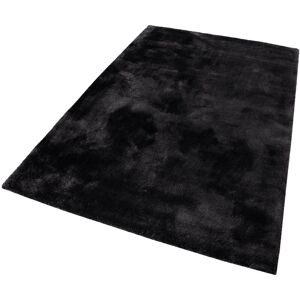 Esprit Hochflor-Teppich »Relaxx«, rechteckig schwarz Größe B/L: 60 cm x 90 cm