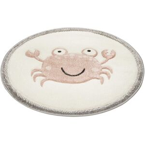 Esprit Teppich »Crab ESP-21074«, rund beige Größe B/L: 120 cm x 120 cm   Ø 120 cm