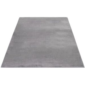Carpet City Hochflor-Teppich »TOPIA 400«, rechteckig grau Größe B/L: 80 cm x 150 cm