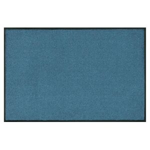 wash+dry by Kleen-Tex Fussmatte »Stahlblau, 75 cm«, quadratisch blau Größe L: 120 cm