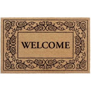 HANSE Home Fussmatte »Kokos United Welcome«, rechteckig, Kokos,... natur Größe B/L: 45 cm x 70 cm