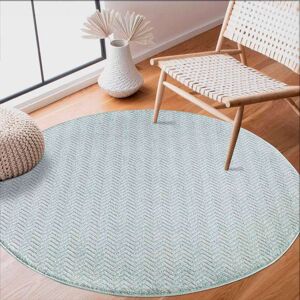 Carpet City Teppich »233-82-FANCY805-R«, rund mint-türkis Größe Ø 160 cm