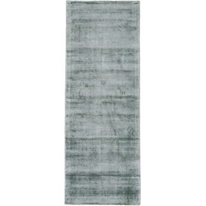 carpetfine Teppich »Ava Viskoseteppich«, rechteckig mint Größe B/L: 80 cm x 400 cm