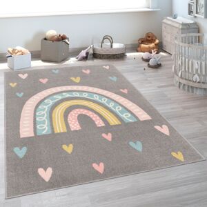 Paco Home Kinderteppich »Nino 887«, rechteckig grau Größe B/L: 160 cm x 220 cm