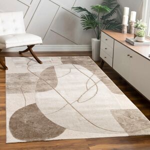 Paco Home Teppich »Tuana 217«, rechteckig, Kurzflor, modernes 3D-Design,... Beige Größe B/L: 160 cm x 230 cm