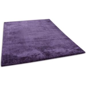 TOM TAILOR HOME Hochflor-Teppich »Shaggy Teppich Cozy«, rechteckig lila Größe B/L: 140 cm x 200 cm