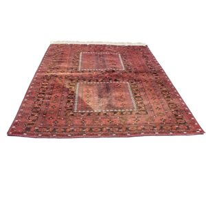 morgenland Wollteppich »Buchara Teppich handgeknüpft rot«, rechteckig Rot Größe B/L: 172 cm x 225 cm