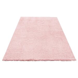 my home Teppich »Desner, Hochflor Teppiche«, rechteckig rosé Größe B/L: 60 cm x 90 cm