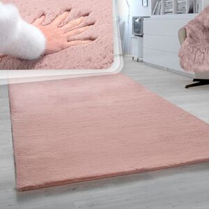 Paco Home Fellteppich »Rabbit 780«, rechteckig pink Größe B/L: 80 cm x 150 cm