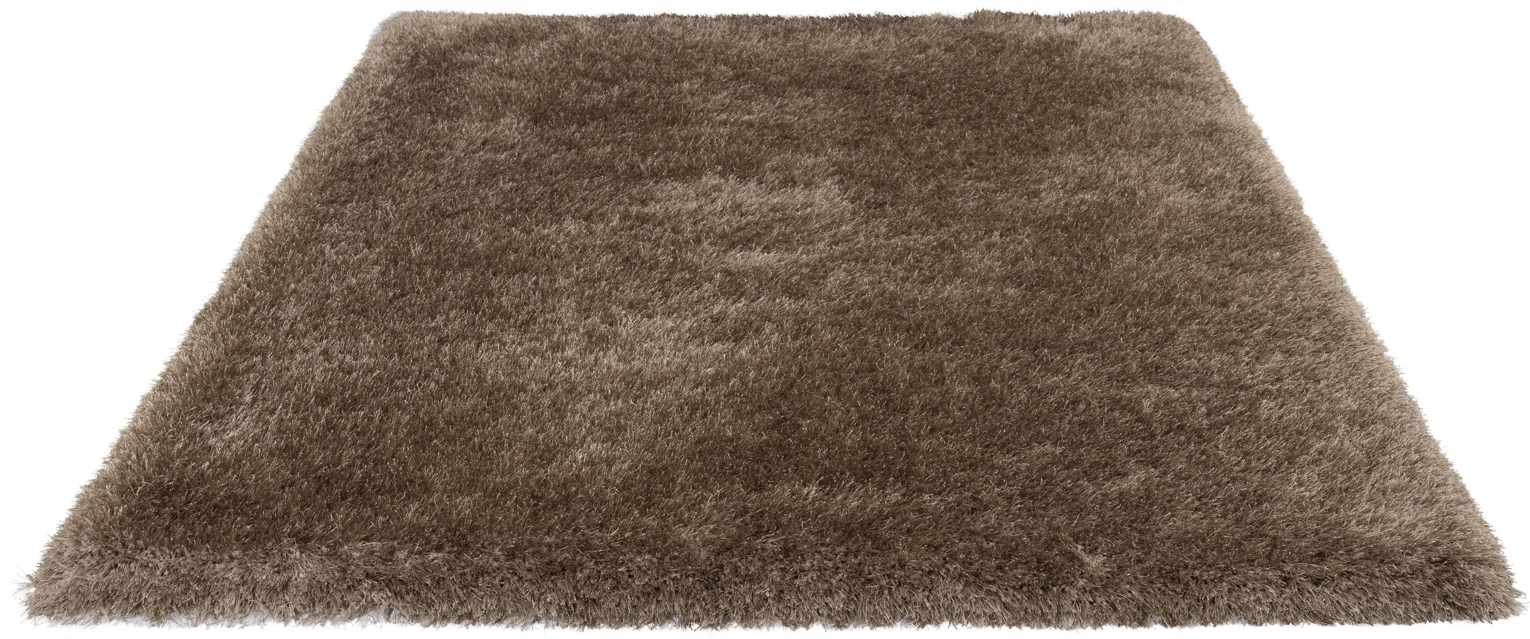 merinos Hochflor-Teppich »Glossy 411«, rechteckig, 70 mm Höhe, besonders... beige Größe 120x170 cm 160x230 cm 200x290 cm 80x150 cm