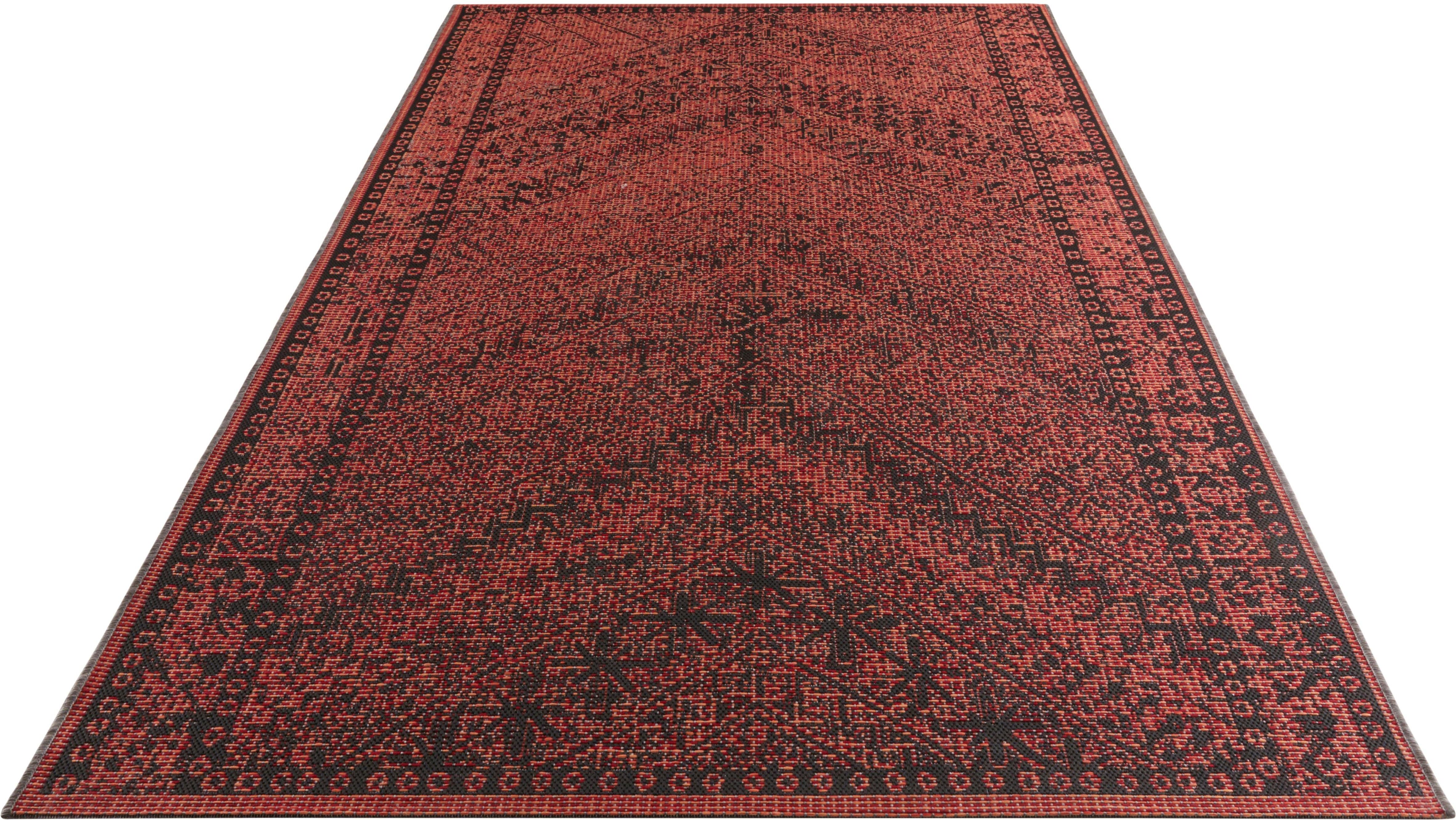 NORTHRUGS Teppich »Mardin«, rechteckig, 4 mm Höhe, In-und Outdoor geeignet,...  Größe 140x200 cm 160x230 cm 200x290 cm 70x140 cm