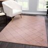 Carpet City Hochflor-Teppich »Moment«, rechteckig rosa Größe B/L: 80 cm x 150 cm