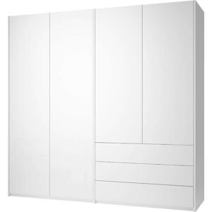 Müller SMALL LIVING Drehtürenschrank »Modular Plus Variante 8«, Inklusive 3... weiss Größe