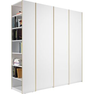 Müller SMALL LIVING Drehtürenschrank »Modular Plus Variante 6« weiss/birke Größe