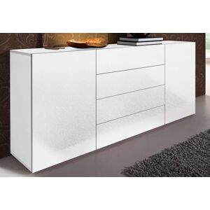 borchardt Möbel Sideboard »Massa« weiss Hochglanz Größe