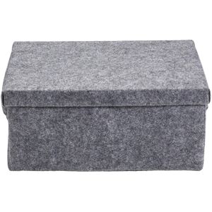 diaqua® Aufbewahrungsbox »Stone 31 x 21 x 14 cm, Grau«, (1 St.) Grau Größe