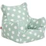 Knorrtoys® Sitzsack »Green White Stars« Green White Stars Größe