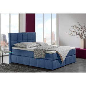 INOSIGN Boxspringbett »Casano« denimblau Größe