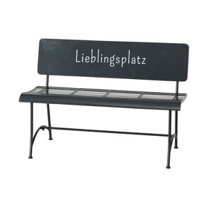 BOLTZE Sitzbank »Lieblingsplatz au« Grau Größe