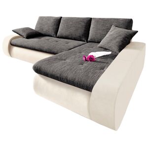 TRENDMANUFAKTUR Ecksofa »Indie, L-Form« creme/beige/braun Größe