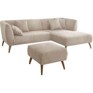 INOSIGN Ecksofa »Colori L-Form« beige Größe