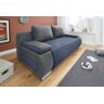 COLLECTION AB Schlafsofa »Moritz«, mit Bettfunktion und Bettkasten,... anthrazit/blau Größe