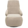 DOMO collection Sessel »700015 mit Rückenverstellung und Drehfunktion« beige Größe