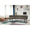 exxpo - sofa fashion Eckbank »Americano« taupe Größe